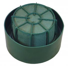 Zylinder auf der Kunststoffunterlage